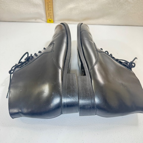 Rockport Waterproof Mens Black Leather Ankle Boots Zip Up Dress Style Size 9.5M - Picture 6 of 7